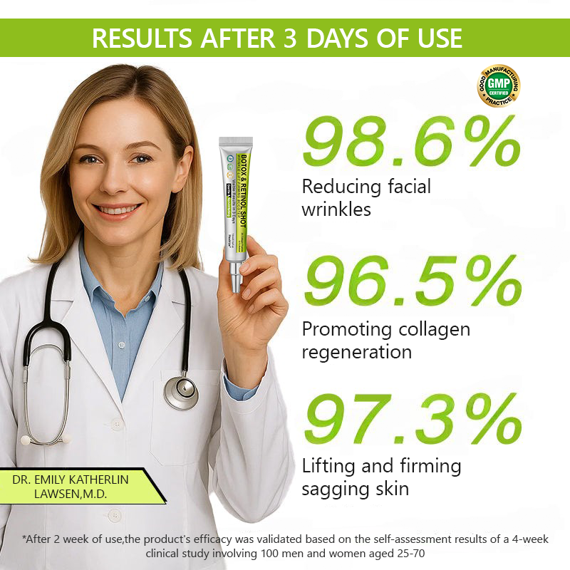 Made and shipped from UK👉💝Healrize® Botox & Vita-A Retinol Shot Wrinkle-Lift Tightening cream - Last Day Promotion 60% OFF💝