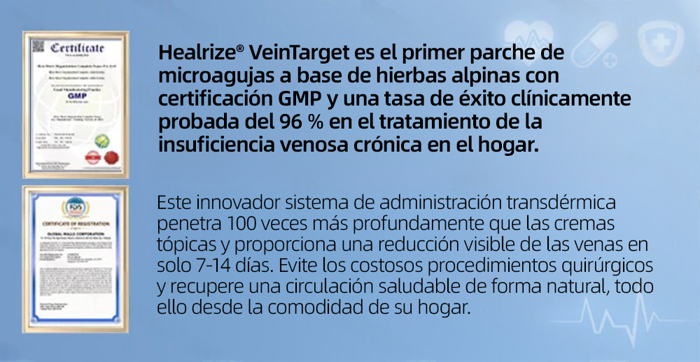 𝗛𝗲𝗮𝗹𝗿𝗶𝘇𝗲® 𝗣𝗮𝗿𝗰𝗵𝗲 𝗠𝗶𝗰𝗿𝗼𝗻𝗲𝗲𝗱𝗹𝗲 𝗩𝗲𝗶𝗻𝗧𝗮𝗿𝗴𝗲𝘁 𝗔𝗹𝗶𝘃𝗶𝗼 𝗜𝗻𝘀𝘁𝗮𝗻𝘁𝗮́𝗻𝗲𝗼, 𝗥𝗲𝘀𝘂𝗹𝘁𝗮𝗱𝗼𝘀 𝗮 𝗟𝗮𝗿𝗴𝗼 𝗣𝗹𝗮𝘇𝗼🌾🍻🇪🇸