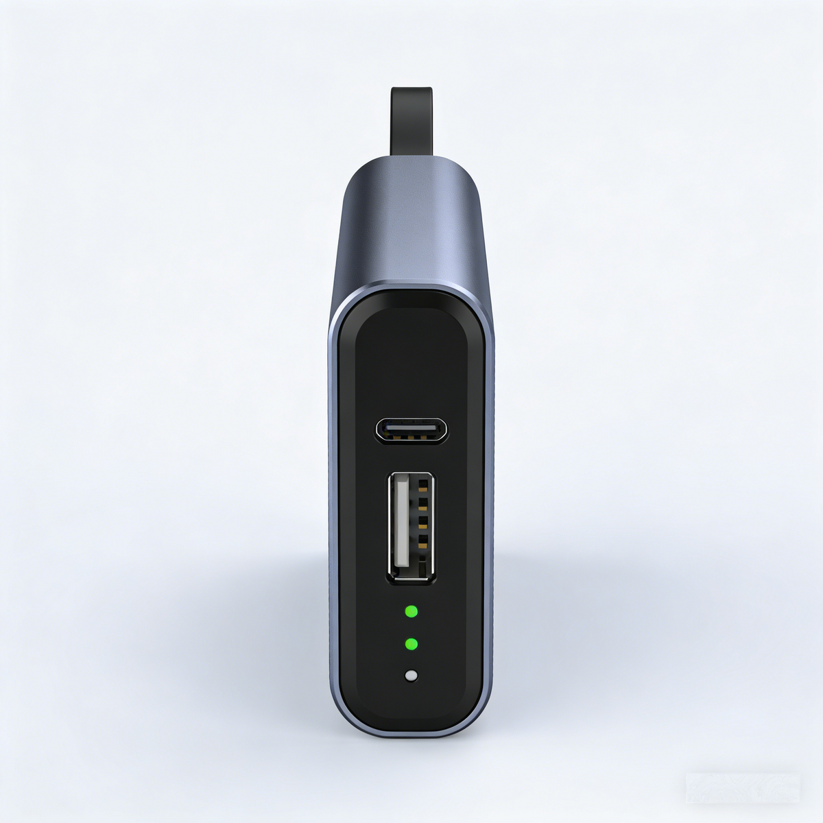 CarryCharge Pro Portable Power Bank: The Textured Aluminum Travel Charger