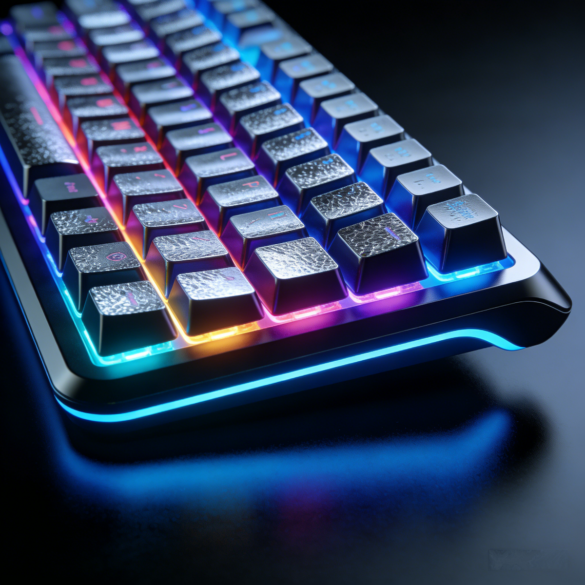 NovaGlow RGB Mechanical Gaming Keyboard: The Textured Illuminated Keycap Board