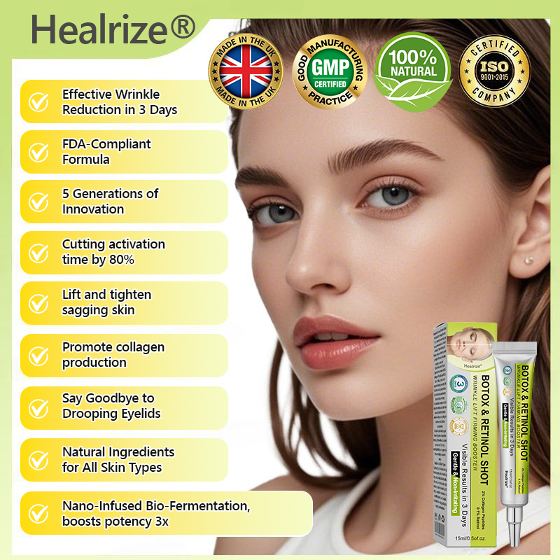 Made and shipped from UK👉💝Healrize® Botox & Vita-A Retinol Shot Wrinkle-Lift Tightening cream - Last Day Promotion 60% OFF💝
