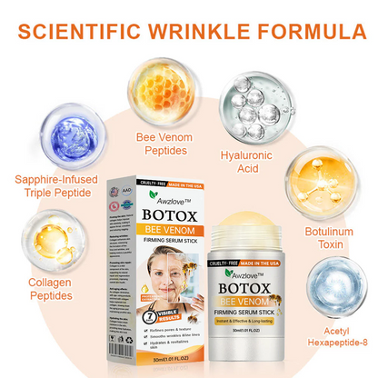Made and Shipped from UK✨Awzlove® Botox Bee Venom Firming Serum Stick(🔥LAST DAY 80% OFF)💄