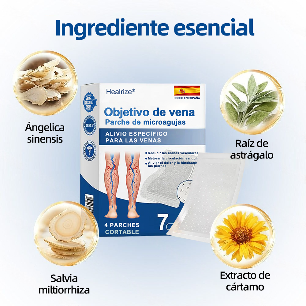 𝗛𝗲𝗮𝗹𝗿𝗶𝘇𝗲® 𝗣𝗮𝗿𝗰𝗵𝗲 𝗠𝗶𝗰𝗿𝗼𝗻𝗲𝗲𝗱𝗹𝗲 𝗩𝗲𝗶𝗻𝗧𝗮𝗿𝗴𝗲𝘁 𝗔𝗹𝗶𝘃𝗶𝗼 𝗜𝗻𝘀𝘁𝗮𝗻𝘁𝗮́𝗻𝗲𝗼, 𝗥𝗲𝘀𝘂𝗹𝘁𝗮𝗱𝗼𝘀 𝗮 𝗟𝗮𝗿𝗴𝗼 𝗣𝗹𝗮𝘇𝗼🌾🥬🇪🇸