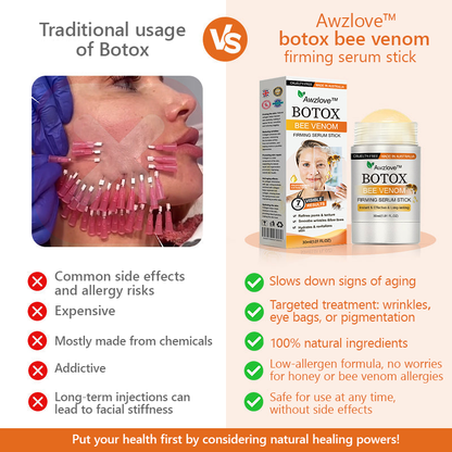 Made and Shipped from UK✨Awzlove® Botox Bee Venom Firming Serum Stick(🔥LAST DAY 80% OFF)💄