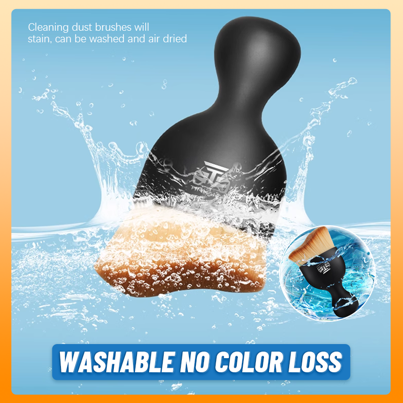 Woyuosn Soft Bristles Interior Duster🥬 – Dual Use for Wet & Dry Cleaning